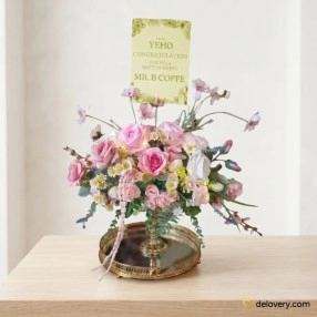 Blush Royalty Carousel (Artificial)