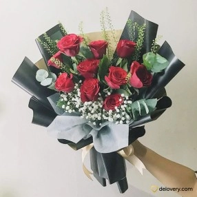 Crimson Noir Bloom