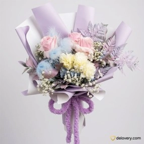 Misty Lavender Bloom
