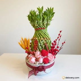 Prosperity Pillar Floral