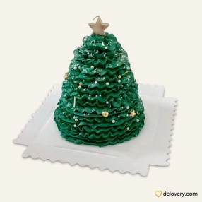 Xmas Tree Cake